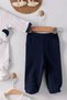 Polka Dot Teddy Bear Embroidered Overalls 100% Cotton Baby Boy Set of 5 - 2