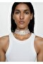 Beaded Net Chocker Necklace - 2