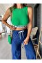 Green Sagaza Crop Top - 3