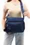 Klinkır Women's Messenger Bag Multi-Pocket Cross Strap Rain-Resistant Lightweight Fabric 30*23 cm Shoulder Bag - 4