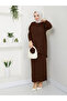 Wonderful Knitted Ribbed Knitwear Comfortable and Stylish Double Set - 4
