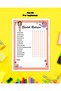 Girl's Daily Planner Summer-Sil Pvc Poster 21x30 cm