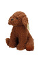 Poodle Dog Plush Toy Soft Cute Brown Poodle Gift Decorative 33 cm - 7