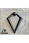 Triangle Pendulum Black Button Handle Luxury Country Kitchen Furniture Cabinet Drawer Handle - 3