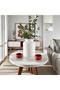 Simple Nordic Style Trend Wooden Decor Brown Ceramic Vase - 3