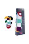 3 Pairs Patterned Men's Ballerina Socks