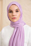 Combed Cotton Lilac Shawl - 3
