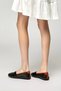 91.108870.Z3Fx Genuine Leather Casual Women's Shoes Black - 5