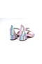 (Mini Women) Multi-Colored Age Piping Heels Girls' Evening Dress Shoes Multicolor - 4
