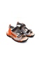 (Arzen) Thermo Non-Slip Sole Double Velcro Children's Sandals Gray - 2