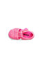 Girls' Pink Lightweight Sandals - 4