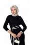 Valent Tie-Up Knitwear Dress-Black