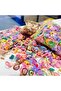 Durable Girl's Rubber Buckle Set with Colorful Mixed Figures - Adorable Baby Rubber Buckle - 4