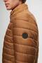 Ds Groom Slim Fit Cinnamon Windproof Fiber Filled Inflatable Coat - 4
