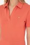 Women's Powder Polo Collar Knitted Dress 50285872-Vr042 - 7