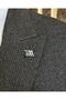 Italian style slim fit jacket vest pants suit gray T10324 - 5