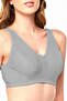 Women's Cotton Combed Cotton Half Tank Bra 3 Pieces - 4
