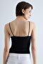 Women's Black Color Strap Snap Body - 5