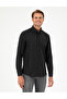 Black Regular Fit Long Sleeve Shirt 50292106-VR046