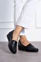 Women's Black Comfortable Orthopedic Mother Shoes - 5