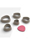 Organic Shape Polymer Clay Cutting Mold, Earring Mold, Jewelry Mold, Clay Cutter, 5 Sizes, No: 818 - 2
