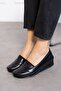 Women's Black Comfortable Orthopedic Mother Shoes - 4