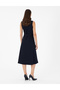 Navy Blue Regular Fit Woven Dress 50292893 -Vr033 - 5