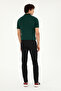Men's Slim Fit Black Canvas Trousers 50286012-Vr046 - 4