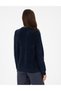 Navy Blue Slim Fit Knitwear Cardigan 50290546 -Vr033 - 5