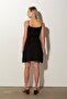 Black Lurex Strappy Dress - 4