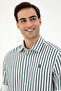 Men's Dark Green Long Sleeve Shirt 50296599 -Vr079 - 2