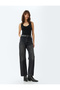 U Collar Slim Fit Glitter Corded Knitwear Undershirt - 2