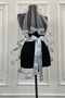 White Sequin Bridal Veil Set with Sequin and Pearls, Henna Night Veil Alı Cover 6 Pieces - 4