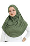Long Ready-To-Wear Turban Soft Scarf Islamic Clothing Viscose - Khaki - 2