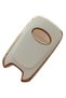 Hyundai Accent Elantra I20 I30 Ix35 Compatible Key Remote Case Cover Container Auto Keychain White Gold - 3