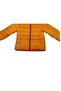 Baby Pocketed Hooded Lined Quilted Winter Coat-Frnd52 - Mustard - 18-24 Months - 2