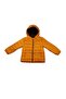 Baby Pocketed Hooded Lined Quilted Winter Coat-Frnd52 - Mustard - 18-24 Months