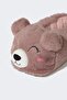 Women's Teddy Bear Themed Plush Slippers C8512Ax24Au - 6