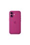 iPhone 16 Magsafe Silicone Case - Fuchsia - 2