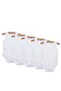 Athlete Bodysuit Set of 5 White Unisex