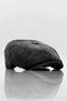 Velvet Newsboy Cap Hat-Black