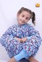 5-9 Years Old 2.5 Tog Black Sea Storm Vira Fan Fiber Filled Claret Red Blue Sleeping Bag 6020 - 4
