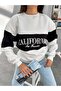 Off-White California Print Garnished Sweat - 3