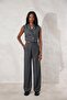 Anthracite Padded Vest Trousers Set 5409-1380 - 3