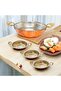 Copper Pan Set of 4 Pans - 5