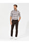 Brown Slim Fit Canvas Trousers 50265904-Vr029 - 3