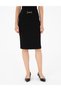 Black Pencil Fit Woven Skirt 50297135 -Vr046 - 2