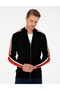 Black Regular Fit Zippered Knitwear Cardigan 50296442-Vr046 - 3
