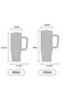 Qq Thermos Leak-Proof Double Wall Vacuum Flask with Straw 900ml Orange - 6