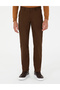 Brown Regular Fit Basic Canvas Trousers 50292505-Vr029 - 2